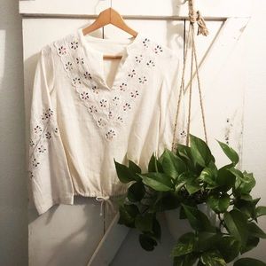1960’s embroidery top
